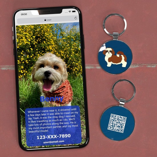 QR Code Dog Tag ID 41 Dog Breeds Personalised Social Online Site Free Online Pet Profile Modificable Privacy Control No App Required QR Code Dog Tag ID 41 Dog Breeds Personalised Social Online Site Free Online Pet Profile Modificable Privacy Control No App Required