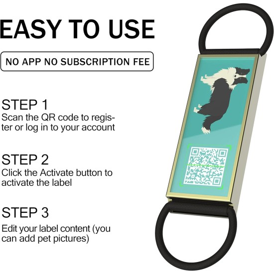 QR Code Silent Dog Tag ID 18 Dog Breeds Personalised Social Online Site Free Online Pet Profile Modification Control Privacy No App Required QR Code Silent Dog Tag ID 18 Dog Breeds Personalised Social Online Site Free Online Pet Profile Modification Control Privacy No App Required