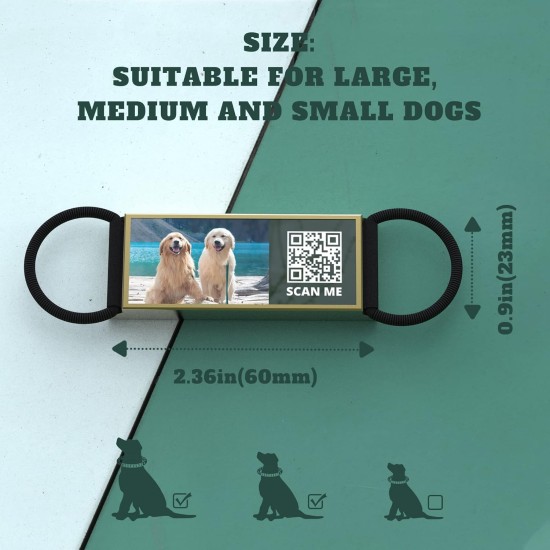 QR Code Silent Dog Tag ID 18 Dog Breeds Personalised Social Online Site Free Online Pet Profile Modification Control Privacy No App Required QR Code Silent Dog Tag ID 18 Dog Breeds Personalised Social Online Site Free Online Pet Profile Modification Control Privacy No App Required