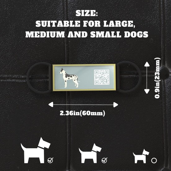 QR Code Silent Dog Tag ID 18 Dog Breeds Personalised Social Online Site Free Online Pet Profile Modification Control Privacy No App Required QR Code Silent Dog Tag ID 18 Dog Breeds Personalised Social Online Site Free Online Pet Profile Modification Control Privacy No App Required