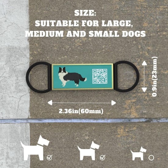 QR Code Silent Dog Tag ID 18 Dog Breeds Personalised Social Online Site Free Online Pet Profile Modification Control Privacy No App Required QR Code Silent Dog Tag ID 18 Dog Breeds Personalised Social Online Site Free Online Pet Profile Modification Control Privacy No App Required