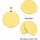 QUARKZMAN Metal Round Tags Stamps, Black Blank Dog Tags 1.18 Inch Circle DIY Engraving Blank Tags Pack of 10, Stainless Steel with Hole for Pet Dog ID Tags QUARKZMAN Metal Round Tags Stamps, Black Blank Dog Tags 1.18 Inch Circle DIY Engraving Blank Tags Pack of 10, Stainless Steel with Hole for Pet Dog ID Tags