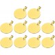 QUARKZMAN Metal Round Tags Stamps, Black Blank Dog Tags 1.18 Inch Circle DIY Engraving Blank Tags Pack of 10, Stainless Steel with Hole for Pet Dog ID Tags QUARKZMAN Metal Round Tags Stamps, Black Blank Dog Tags 1.18 Inch Circle DIY Engraving Blank Tags Pack of 10, Stainless Steel with Hole for Pet Dog ID Tags