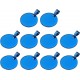 QUARKZMAN Metal Round Tags Stamps, Black Blank Dog Tags 1.18 Inch Circle DIY Engraving Blank Tags Pack of 10, Stainless Steel with Hole for Pet Dog ID Tags QUARKZMAN Metal Round Tags Stamps, Black Blank Dog Tags 1.18 Inch Circle DIY Engraving Blank Tags Pack of 10, Stainless Steel with Hole for Pet Dog ID Tags
