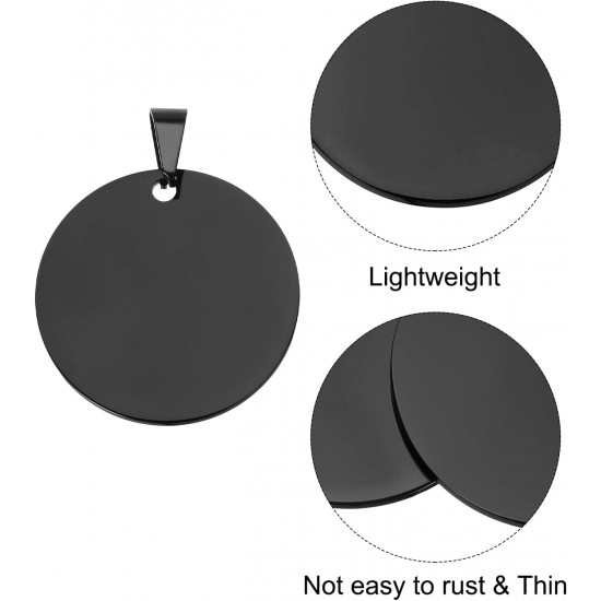 QUARKZMAN Metal Round Tags Stamps, Golden Blank Dog Tags 1.38 Inch Circle DIY Engraving Blank Tags Pack of 5, Stainless Steel with Hole for Pet Dog ID Tags, Pendant Decoration, Craft Tags QUARKZMAN Metal Round Tags Stamps, Golden Blank Dog Tags 1.38 Inch Circle DIY Engraving Blank Tags Pack of 5, Stainless Steel with Hole for Pet Dog ID Tags, Pendant Decoration, Craft Tags
