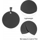 QUARKZMAN Metal Round Tags Stamps, Golden Blank Dog Tags 1.38 Inch Circle DIY Engraving Blank Tags Pack of 5, Stainless Steel with Hole for Pet Dog ID Tags, Pendant Decoration, Craft Tags QUARKZMAN Metal Round Tags Stamps, Golden Blank Dog Tags 1.38 Inch Circle DIY Engraving Blank Tags Pack of 5, Stainless Steel with Hole for Pet Dog ID Tags, Pendant Decoration, Craft Tags