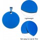 QUARKZMAN Metal Round Tags Stamps, Golden Blank Dog Tags 1.38 Inch Circle DIY Engraving Blank Tags Pack of 5, Stainless Steel with Hole for Pet Dog ID Tags, Pendant Decoration, Craft Tags QUARKZMAN Metal Round Tags Stamps, Golden Blank Dog Tags 1.38 Inch Circle DIY Engraving Blank Tags Pack of 5, Stainless Steel with Hole for Pet Dog ID Tags, Pendant Decoration, Craft Tags