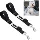 Ram 2 Pack 70cm Adjustable Car Seat Belt for Dogs and Cats Heavy Duty Clip On Ram 2 Pack 70cm Adjustable Car Seat Belt for Dogs and Cats Heavy Duty Clip On