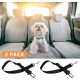 Ram 2 Pack 70cm Adjustable Car Seat Belt for Dogs and Cats Heavy Duty Clip On Ram 2 Pack 70cm Adjustable Car Seat Belt for Dogs and Cats Heavy Duty Clip On