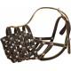 Real Leather Cage Basket Secure Dog Muzzle - Great Dane, Saint Bernard, Mastiff (Circumference 18.5", Snout Length 4.7") Real Leather Cage Basket Secure Dog Muzzle - Great Dane, Saint Bernard, Mastiff (Circumference 18.5", Snout Length 4.7")