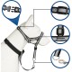 Reflective Headcollar, No Pull Collar for Large Dogs, Anti Pull Muzzle Leash for Large Breeds, Adjustable Soft Dog Headcollar, Nose Rope for Easy Control on Walks Reflective Headcollar, No Pull Collar for Large Dogs, Anti Pull Muzzle Leash for Large Breeds, Adjustable Soft Dog Headcollar, Nose Rope for Easy Control on Walks