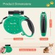 Retractable Dog Lead with Torch 5 m Happy & Polly Protective Bungee Lead Practical Hook Reflective Fishing Line Woven Strong Band One-Handed Release Pause and Lock Retractable Dog Lead with Torch 5 m Happy & Polly Protective Bungee Lead Practical Hook Reflective Fishing Line Woven Strong Band One-Handed Release Pause and Lock