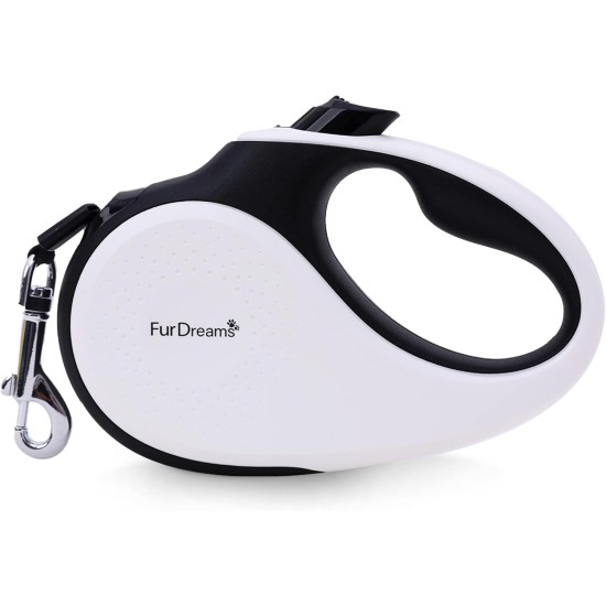 Retractable Dog Leash - Heavy Duty Extendable (5m) Lead | Non-Slip Handle with Locking Control | Strong Tangle-Free Nylon Strap & Collar Hook (Black, Large) Retractable Dog Leash - Heavy Duty Extendable (5m) Lead | Non-Slip Handle with Locking Control | Strong Tangle-Free Nylon Strap & Collar Hook (Black, Large)