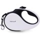 Retractable Dog Leash - Heavy Duty Extendable (5m) Lead | Non-Slip Handle with Locking Control | Strong Tangle-Free Nylon Strap & Collar Hook (Black, Large) Retractable Dog Leash - Heavy Duty Extendable (5m) Lead | Non-Slip Handle with Locking Control | Strong Tangle-Free Nylon Strap & Collar Hook (Black, Large)
