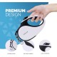 Retractable Dog Leash - Heavy Duty Extendable (5m) Lead | Non-Slip Handle with Locking Control | Strong Tangle-Free Nylon Strap & Collar Hook (Black, Large) Retractable Dog Leash - Heavy Duty Extendable (5m) Lead | Non-Slip Handle with Locking Control | Strong Tangle-Free Nylon Strap & Collar Hook (Black, Large)