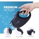 Retractable Dog Leash - Heavy Duty Extendable (5m) Lead | Non-Slip Handle with Locking Control | Strong Tangle-Free Nylon Strap & Collar Hook (Black, Large) Retractable Dog Leash - Heavy Duty Extendable (5m) Lead | Non-Slip Handle with Locking Control | Strong Tangle-Free Nylon Strap & Collar Hook (Black, Large)