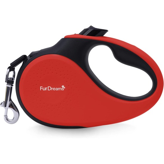 Retractable Dog Leash - Heavy Duty Extendable (5m) Lead | Non-Slip Handle with Locking Control | Strong Tangle-Free Nylon Strap & Collar Hook (Black, Large) Retractable Dog Leash - Heavy Duty Extendable (5m) Lead | Non-Slip Handle with Locking Control | Strong Tangle-Free Nylon Strap & Collar Hook (Black, Large)