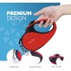 Retractable Dog Leash - Heavy Duty Extendable (5m) Lead | Non-Slip Handle with Locking Control | Strong Tangle-Free Nylon Strap & Collar Hook (Black, Large) Retractable Dog Leash - Heavy Duty Extendable (5m) Lead | Non-Slip Handle with Locking Control | Strong Tangle-Free Nylon Strap & Collar Hook (Black, Large)