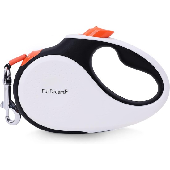 Retractable Dog Leash - Heavy Duty Extendable (5m) Lead | Non-Slip Handle with Locking Control | Strong Tangle-Free Nylon Strap & Collar Hook (Black, Large) Retractable Dog Leash - Heavy Duty Extendable (5m) Lead | Non-Slip Handle with Locking Control | Strong Tangle-Free Nylon Strap & Collar Hook (Black, Large)