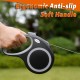 Retractable Dog Leash, 26 Feet, Heavy Duty Dog Leash for Dogs up to 110 lbs, Strong Nylon Strap, Tangle Free, One Hand Brake, Pause, Locking, Perfect for Medium and Large Dogs Retractable Dog Leash, 26 Feet, Heavy Duty Dog Leash for Dogs up to 110 lbs, Strong Nylon Strap, Tangle Free, One Hand Brake, Pause, Locking, Perfect for Medium and Large Dogs