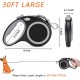 Retractable Dog Leash 30 Feet for Medium Large Dogs up to 77 lbs Heavy Duty Tangle Free Large Retractable Dog Leash 30 Feet for Medium Large Dogs up to 77 lbs Heavy Duty Tangle Free Large