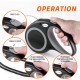 Retractable Dog Leash 30 Feet for Medium Large Dogs up to 77 lbs Heavy Duty Tangle Free Large Retractable Dog Leash 30 Feet for Medium Large Dogs up to 77 lbs Heavy Duty Tangle Free Large