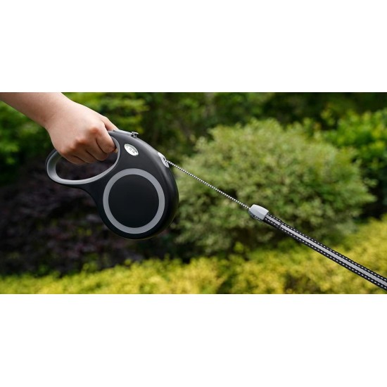 Retractable Dog Leash 30 Feet for Medium Large Dogs up to 77 lbs Heavy Duty Tangle Free Large Retractable Dog Leash 30 Feet for Medium Large Dogs up to 77 lbs Heavy Duty Tangle Free Large