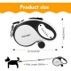 Retractable Dog Leash with Chew Resistant Cable, 26 Feet, Heavy Duty Dog Leash for Small, Medium, Large Dogs up to 110 lbs, 360° Tangle Free, One Hand Brake, White Retractable Dog Leash with Chew Resistant Cable, 26 Feet, Heavy Duty Dog Leash for Small, Medium, Large Dogs up to 110 lbs, 360° Tangle Free, One Hand Brake, White