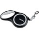 Retractable Lead 15kg Max 3ft Plastic Small 16cm x 10.7cm x 3.6cm Neon Yellow/Black