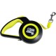 Retractable Lead 15kg Max 3ft Plastic Small 16cm x 10.7cm x 3.6cm Neon Yellow/Black Retractable Lead 15kg Max 3ft Plastic Small 16cm x 10.7cm x 3.6cm Neon Yellow/Black
