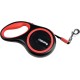 Retractable Leash Max 20kg 5m Plastic Medium 6.9" x 4" x 1.5" Red Black Retractable Leash Max 20kg 5m Plastic Medium 6.9" x 4" x 1.5" Red Black