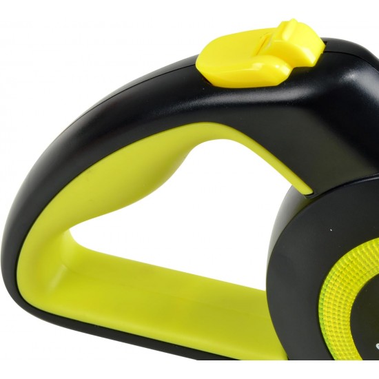 Retractable Leash Max 20kg 5m Plastic Medium 6.9" x 4" x 1.5" White/Black Retractable Leash Max 20kg 5m Plastic Medium 6.9" x 4" x 1.5" White/Black
