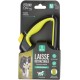 Retractable Leash Max 20kg 5m Plastic Medium 6.9" x 4" x 1.5" White/Black Retractable Leash Max 20kg 5m Plastic Medium 6.9" x 4" x 1.5" White/Black