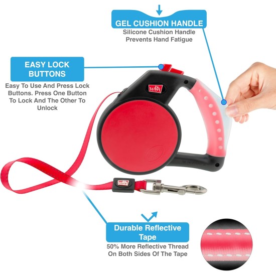 Retractable Roller Gel Leash Retractable Roller Gel Leash