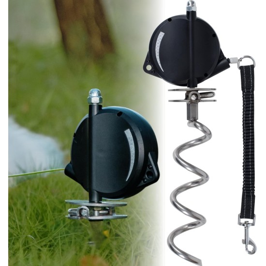Robust Retractable Dog Lead Cable: The Ultimate Dog Lead for Outdoors - Super Strong Tying Retractable Cable for Dogs Versatile Retractable Dog Leads for the Yard Robust Retractable Dog Lead Cable: The Ultimate Dog Lead for Outdoors - Super Strong Tying Retractable Cable for Dogs Versatile Retractable Dog Leads for the Yard