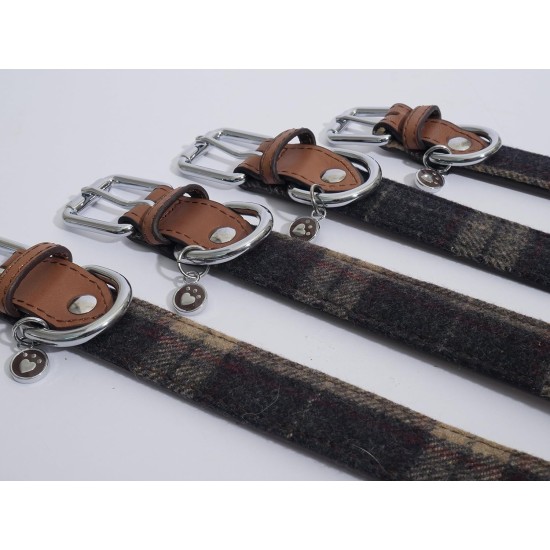 Rosewood Luxury Leather Dog Collar, 8-12 Inch, soft touch navy Rosewood Luxury Leather Dog Collar, 8-12 Inch, soft touch navy