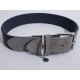 Rosewood Luxury Leather Dog Collar, 8-12 Inch, soft touch navy