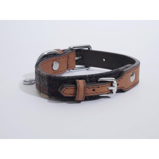 Rosewood Luxury Leather Dog Collar, 8-12 Inch, soft touch navy Rosewood Luxury Leather Dog Collar, 8-12 Inch, soft touch navy