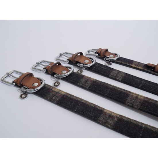 Rosewood Luxury Leather Dog Collar, 8-12 Inch, soft touch navy Rosewood Luxury Leather Dog Collar, 8-12 Inch, soft touch navy