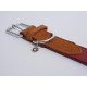 Rosewood Luxury Leather Dog Collar, 8-12 Inch, soft touch navy