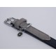 Rosewood Luxury Leather Dog Collar, 8-12 Inch, soft touch navy