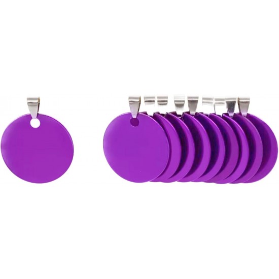 Round Aluminium Blank Dog Tags, DIY Engraved Cat Dog ID Tags, Personalised Pet Identity Name Tags, Blank Dog Tags DIY Carving, Diameter 3 cm, Mix Colours, Pack of 12 Round Aluminium Blank Dog Tags, DIY Engraved Cat Dog ID Tags, Personalised Pet Identity Name Tags, Blank Dog Tags DIY Carving, Diameter 3 cm, Mix Colours, Pack of 12