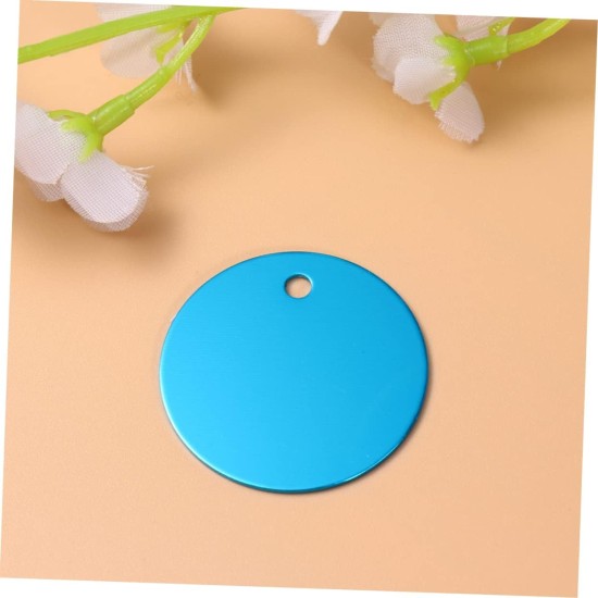 SEWOART Pack of 25 Empty Labels Pet ID Tag Punch Blanks Metal Pet Pendant Dog ID Tag Charms Pendant Jewellery Blank Tags for Pets Dog Tag DIY Pet Dog SEWOART Pack of 25 Empty Labels Pet ID Tag Punch Blanks Metal Pet Pendant Dog ID Tag Charms Pendant Jewellery Blank Tags for Pets Dog Tag DIY Pet Dog