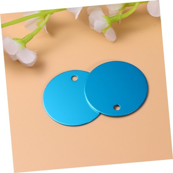 SEWOART Pack of 25 Empty Labels Pet ID Tag Punch Blanks Metal Pet Pendant Dog ID Tag Charms Pendant Jewellery Blank Tags for Pets Dog Tag DIY Pet Dog SEWOART Pack of 25 Empty Labels Pet ID Tag Punch Blanks Metal Pet Pendant Dog ID Tag Charms Pendant Jewellery Blank Tags for Pets Dog Tag DIY Pet Dog