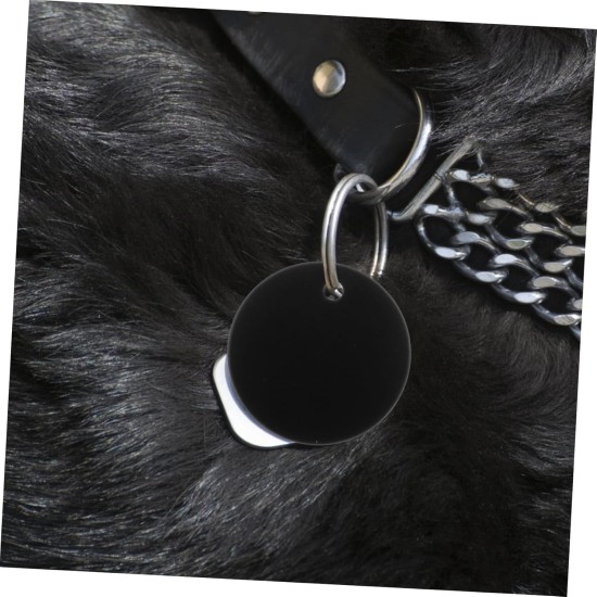 SEWOART Pack of 25 Empty Labels Pet ID Tag Punch Blanks Metal Pet Pendant Dog ID Tag Charms Pendant Jewellery Blank Tags for Pets Dog Tag DIY Pet Dog SEWOART Pack of 25 Empty Labels Pet ID Tag Punch Blanks Metal Pet Pendant Dog ID Tag Charms Pendant Jewellery Blank Tags for Pets Dog Tag DIY Pet Dog
