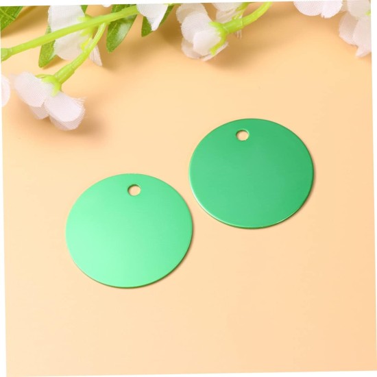 SEWOART Pack of 25 Empty Labels Pet ID Tag Punch Blanks Metal Pet Pendant Dog ID Tag Charms Pendant Jewellery Blank Tags for Pets Dog Tag DIY Pet Dog SEWOART Pack of 25 Empty Labels Pet ID Tag Punch Blanks Metal Pet Pendant Dog ID Tag Charms Pendant Jewellery Blank Tags for Pets Dog Tag DIY Pet Dog