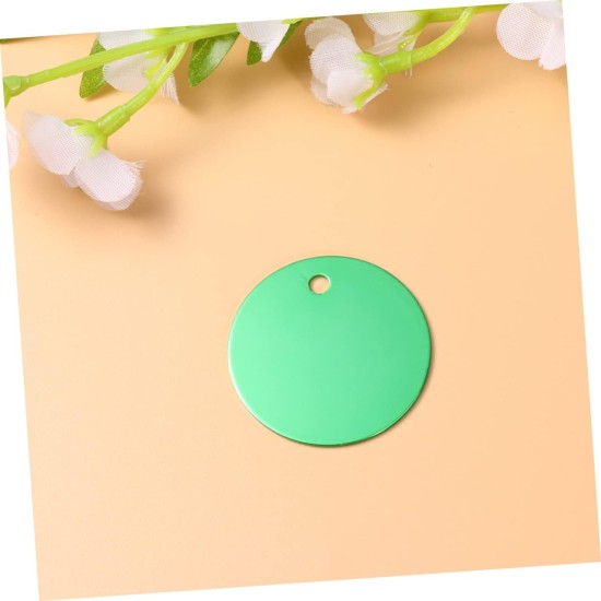 SEWOART Pack of 25 Empty Labels Pet ID Tag Punch Blanks Metal Pet Pendant Dog ID Tag Charms Pendant Jewellery Blank Tags for Pets Dog Tag DIY Pet Dog SEWOART Pack of 25 Empty Labels Pet ID Tag Punch Blanks Metal Pet Pendant Dog ID Tag Charms Pendant Jewellery Blank Tags for Pets Dog Tag DIY Pet Dog