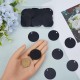 SOFPLATE 1 Box of 25 Round Stamping Blanks Metal Pendant Aluminium Black Circle Engraved Name Plate for Cat Dog Pet Pendant for Jewellery Making Engraving Pet ID Tag Necklace SOFPLATE 1 Box of 25 Round Stamping Blanks Metal Pendant Aluminium Black Circle Engraved Name Plate for Cat Dog Pet Pendant for Jewellery Making Engraving Pet ID Tag Necklace