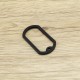 Silicone Rings Pack of 20 Dog Tag 52 x 30 mm Silencer Silicone Rubber ID Tag Protection to Reduce Harmful Distortion Noise, Black Silicone Rings Pack of 20 Dog Tag 52 x 30 mm Silencer Silicone Rubber ID Tag Protection to Reduce Harmful Distortion Noise, Black