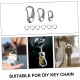 Stainless Steel Pet Tags Clips with Quick Release and Rings Dog Cat Collar Clip for Secure Attachment of ID Tags to Collar or Harness Pack of 3 Stainless Steel Pet Tags Clips with Quick Release and Rings Dog Cat Collar Clip for Secure Attachment of ID Tags to Collar or Harness Pack of 3